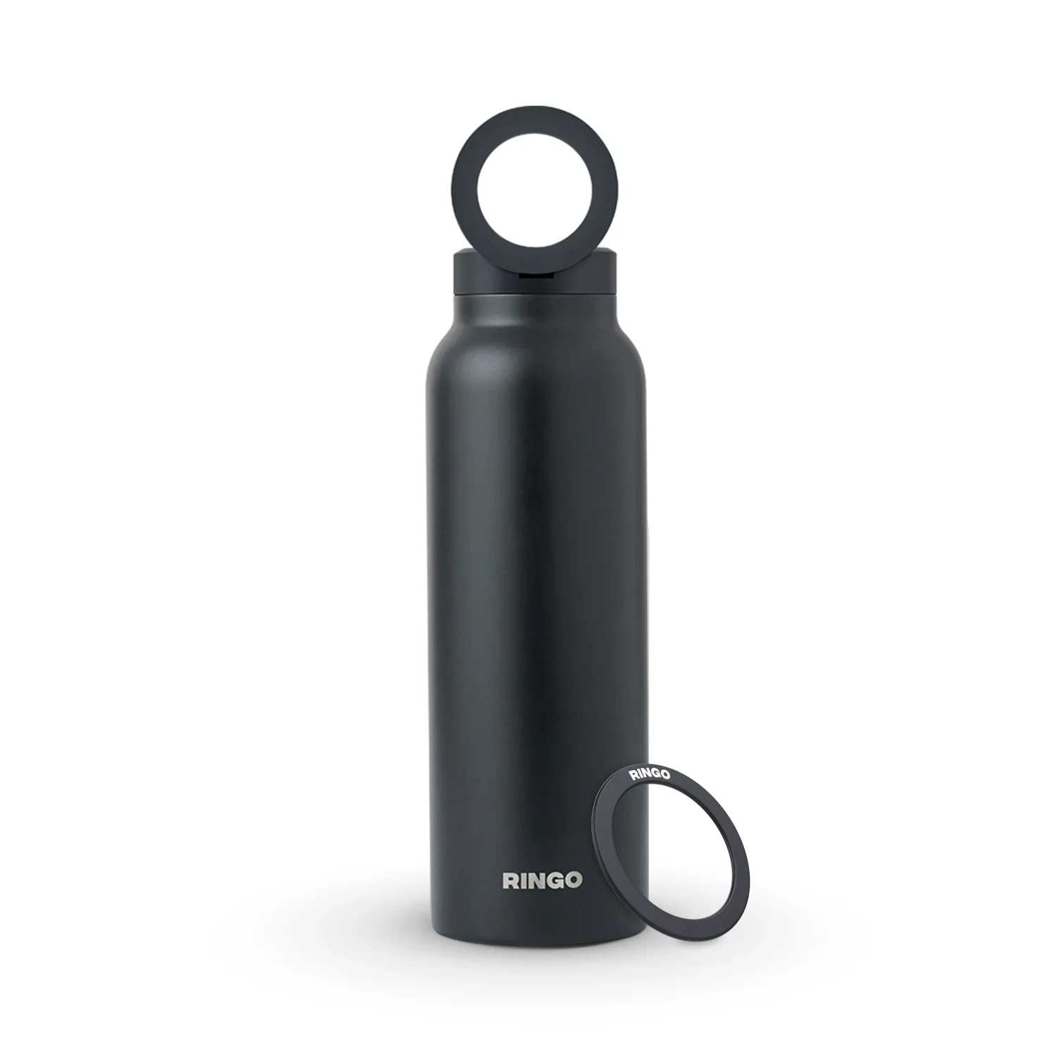 Ringo MagSafe Water Bottle 1 Litre (32oz) Black - Tashqila Ringo MagSafe Water Bottle 1 Litre (32oz) Black - Tashqila